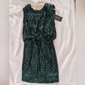 DO+BE Green Sequin Dress